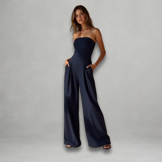 Sundown Style | Luxe Flow Elegance Jumpsuit